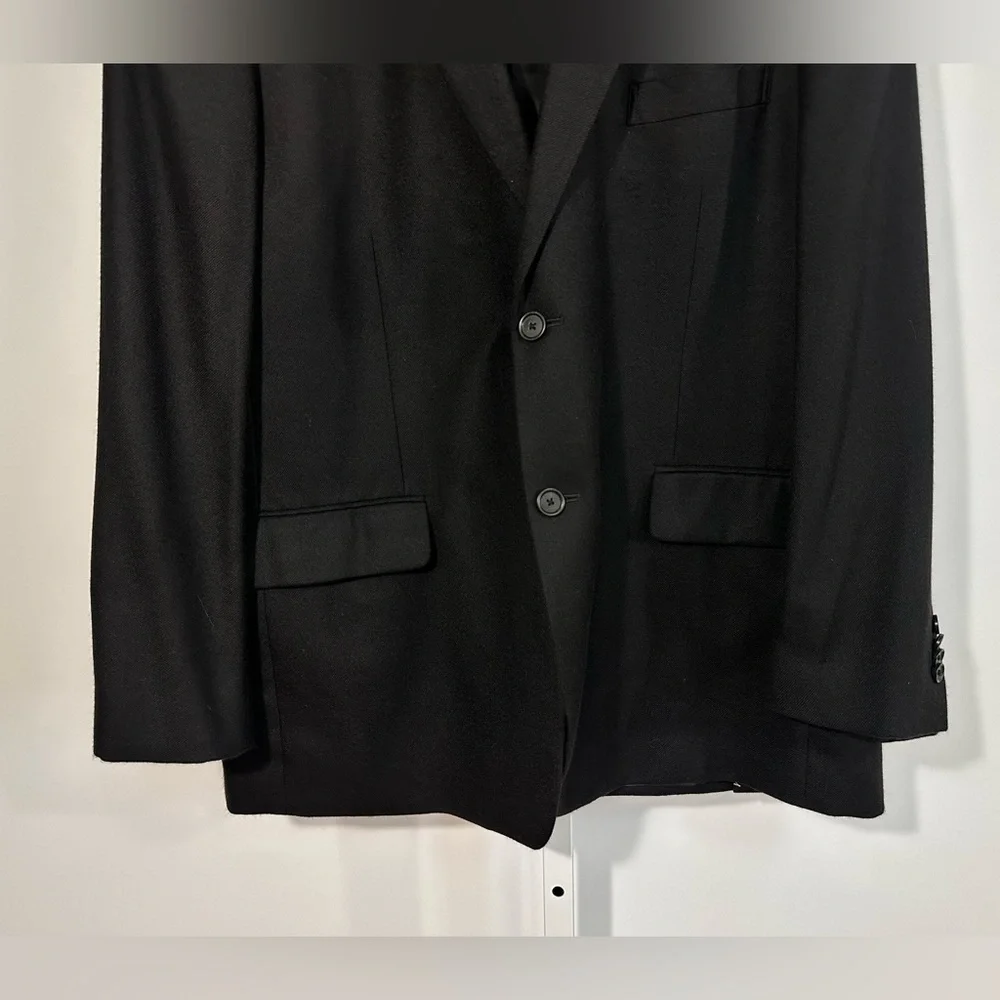 Nordstrom x Loro Piana Black Cashmere Blazer – 48R
